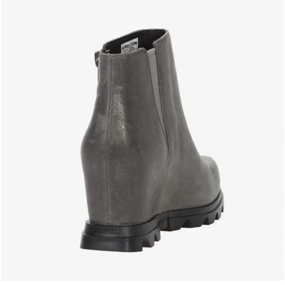 NWB Sorel Women’s Joan Of Arctic Quarry Wedge lll Zip Boot Size 7. - Picture 5 of 11